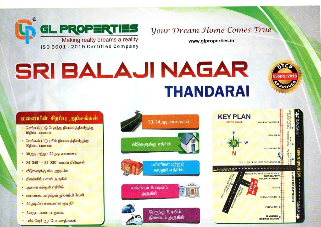 Balaji Nagar – Key Plan
